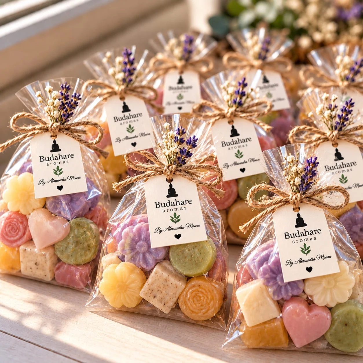 Mini Sabonetes Personalizados